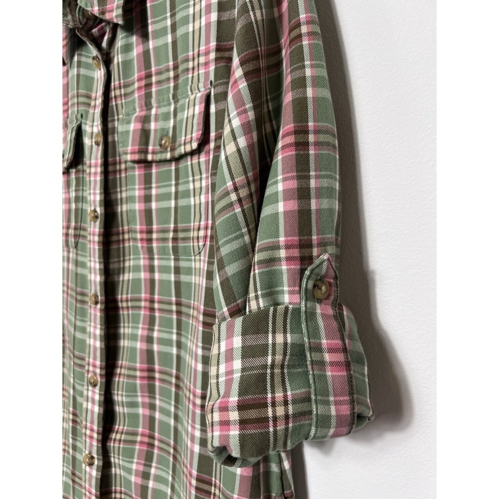 Lauren Ralph Lauren (2) Plaid Shirt Dress-Preppy-Equestrian-Cottagecore-Country - Picture 3 of 14